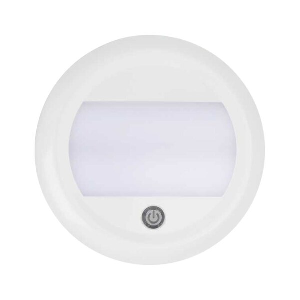Touch Light Series LED Dome Light - Round - 25.5W - Red/White